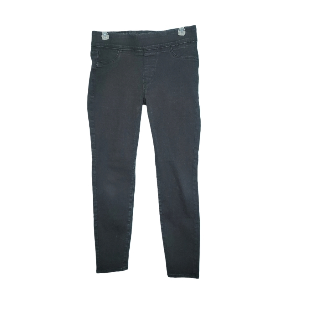 Old Navy Pull On Stretch Super Skinny Midrise Women's Black Pants Size 4 Petite